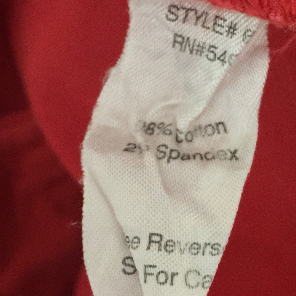 Cabi Style #646 Work It Poppy Red Stretch Capri P… - image 8